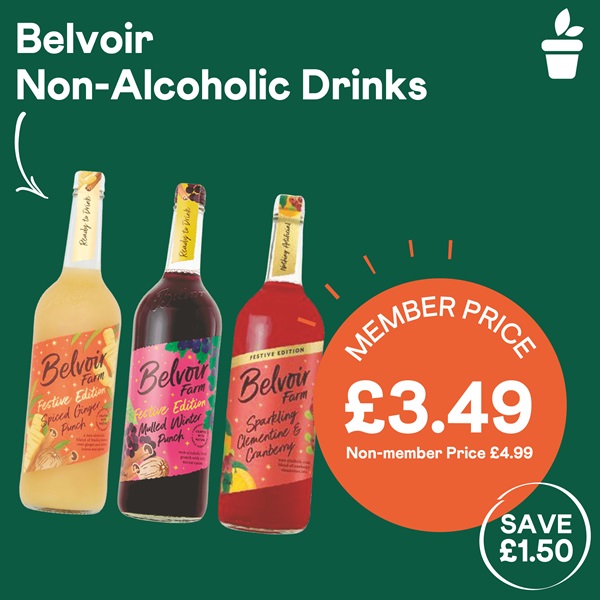 Belvoir Non Alcoholic Drinks